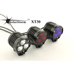 SolarStorm XT30 3XCREE SM-L U2 LED intelligent Power Indicate 4 Modes Bike Bicycle Light