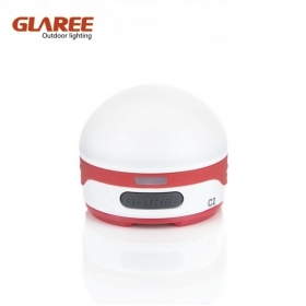 GLAREE C2 CREE 3W LED High tech USB Rechargeable multipurpose portable mini outdoor Camping lamp -Red