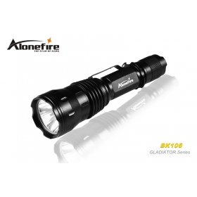 AloneFire BK106 GLADIATOR Series CREE XM-L T6 LED 5 mode spotlight portable led flashlight torch