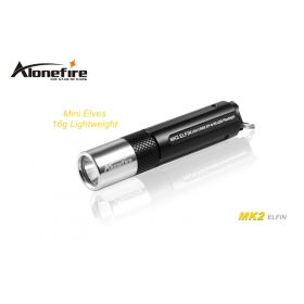AloneFire Elves MK2 CREE XP-G R5 LED Lightweight mini led flashlight Keychain torch