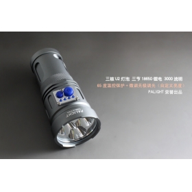 Palight Turbo U2 3X CREE XM-L U2 3000Lumen Led Flashlight