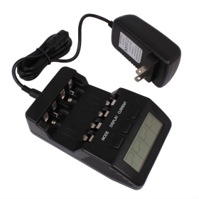 BM110 upgrade to N100 Intelligent Digital Battery Charger Tester LCD Multifunction for 4 AA AAA Rechargeable AKKU