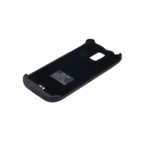 S5E 1PC 3500mAh External Backup Battery Power Charger Case For Samsung Galaxy SV S5 i9600-black