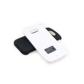 3000mAh Backup Battery Case Cover for LG G3 D855 Battery Case Charger Stand-white