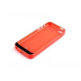 2200mah Backup Power External Battery Charger case for iphone 5 5S 5C Compatible IOS 7- pink