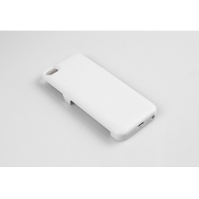 1PC 2400mAh External Battery emergency mobile phone charger Case for iPhone 5 5g 5S- white (5GT)