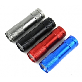 AloneFire mini 9 LED white light Aluminum alloy flashlight torches