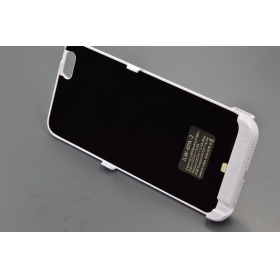 1PC 10000mah external backup battery charger case for iphone 6 Plus 5.5 inch with Compatible ios 8 - white (JLW-6PA-2)