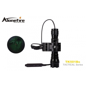 AloneFire TK501Bs Tactical Series CREE XM-L2 LED 1/3/5 mode Professional flashlight torch light -2