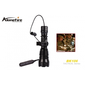 AloneFire BK106 Tactical Series CREE XM-L T6 LED 5 mode Professional tactical light flashlight torch