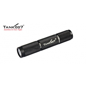 Tank007 TK701 Flashlight SSC LED 1 Mode 95 LM Waterproof Hand Flashlight Mini Camping HIking Torch -Black