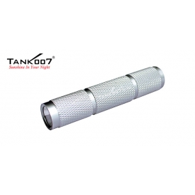 Tank007 TK701 Flashlight SSC LED 1 Mode 95 LM Waterproof Hand Flashlight Mini Camping HIking Torch -grey
