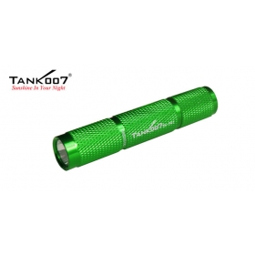 Tank007 TK701 Flashlight SSC LED 1 Mode 95 LM Waterproof Hand Flashlight Mini Camping HIking Torch - green