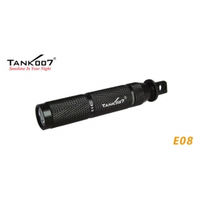 1PC TANK007 Super Mini E08 CREE Q5 120 Lumen LED Flashlight