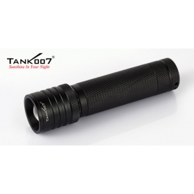 1PC Tank007 TK737 Adjustable Flashlight 5 Mode CREE XM-L T6 LED ZOOM Flashlight
