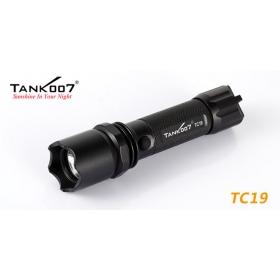 1PC Tank007 TC19 Cree Cree XR-E Q5 3 Mode 180 Lumen LED Flashlight