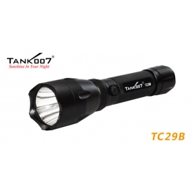 1Set Tank007 TC29B 5 Mode 230 Lumens CREE XR-E Q5 LED Rechargeable Torch+1*18650 Battery+Direct Charger+Car Charger