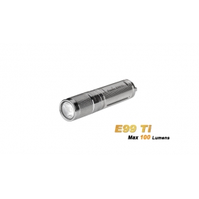 1PC Fenix E99 Titanium Ti AAA Cree XP-E2 LED Outdoor EDC Keychain Camping Reading Flashlight