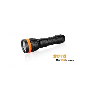 Fenix SD10 Cree XM-L2 (T6) Neutral White LED 930LM Underwater 100m 18650 Diving Searching Flashlight Submersible Torch