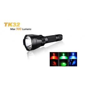 Fenix TK32 Long-range Tactical Flashlight Cree XM-L2 LED 900Lumens Dual Tail Switch led Flashlight