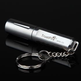 Trustfire MINI03 Flashlight Cree R5 Led Flashlight Stainless Steel Key Chain Mini Torch