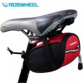 ROSWHEEL 13567 New Arrival Outdoor Waterproof Bike Bicycle Cycle Cycling Saddle Bag Back Seat Tail Pouch Reflective Package Bags -Red