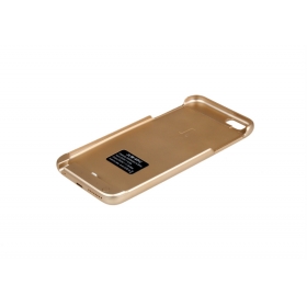 4000mah Backup Power External Battery Charger case for iphone 6 Plus 5.5 inch with Compatible ios 8 - gold (JLW-6PC 1PC)