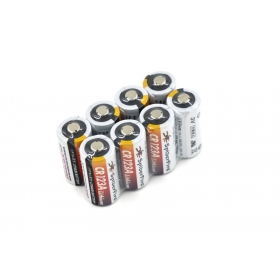 20PCS CR123A 3.0V 1300mAh Lithium Battery
