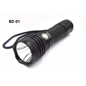 Dipper BD01 flashlight CREE XM-L2 U2 LED 5 MODE FOR 26650 LED Torch