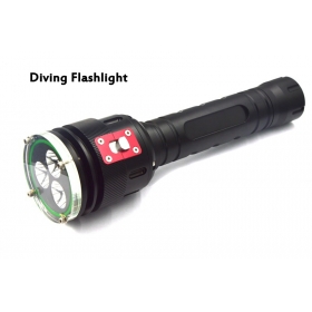 AloneFire magnetism switch 3XCREE XM-L2 5MODE High Power Diving Flashlight