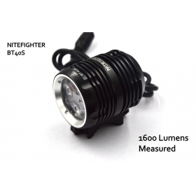 NITEFIGHTER BT40S Cree 4xCree XP-G2 Neutral White LED 1600 lumens Bicycle Light