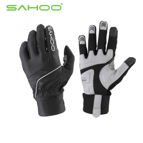 SAHOO Gloves Full finger Multi-functional outdoor Sport Gloves/Cycling Gloves -black