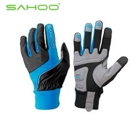 SAHOO Gloves Full finger Multi-functional outdoor Sport Gloves/Cycling Gloves -blue