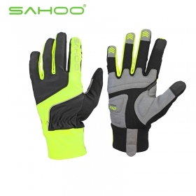 SAHOO Gloves Full finger Multi-functional outdoor Sport Gloves/Cycling Gloves -green