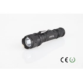 ALONEFIRE Hugsby P4 CREE XP-G R5 LED 370Lumens Military Quality Standards Waterproof Flashlight torch light with light with Clip
