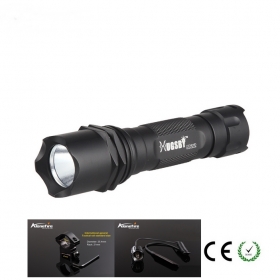 ALONEFIRE Hugsby M22 CREE XP-G R5 LED 1 Mode 370Lumens Military industry standard Waterproof Tactical torch Flashlight with Mounts/remote switch