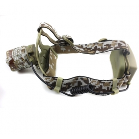 AloneFire HP07 NEW! Camouflage Headlight Cree XM-L T6 LED 2000LM led Headlamp light for 1/2 x18650 rechargeable battery