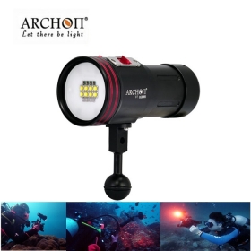 ARCHON D36VR(W42VR) Diving Flashlight 100M XM-L 5200 Lumens Underwater Diving Light