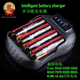 TrustFire TR-009 Universal Type Lithium Battery NI-MH Battery Intelligent Charger