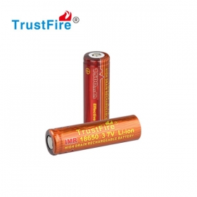 1PC High capacity 1500mah TrustFire battery 3.7v li-ion 18650 IMR 18650 1500mah 10A-15A for electronic cigarette battery