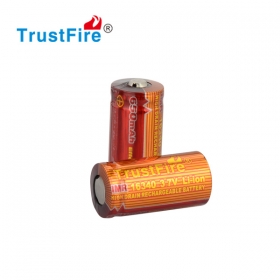 1pc TrustFire IMR 16340 650mah 3.7V 10A rechargeable battery for mechanical mod vv vw mod e cig battery