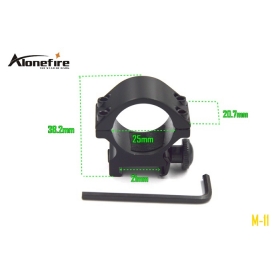 AloneFire M-11 25mm ring scope mount rail Aluminum Alloy hunting Tactical Single 21MM Rail Mount (1pc)