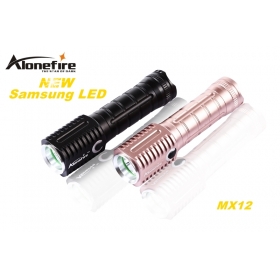 ALONEFIRE MX12 Samsung LED 370Lumens LED Flashlight Torch