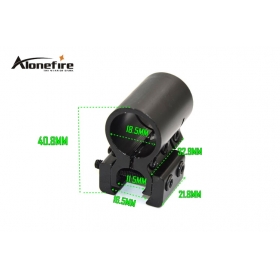 M-23 Rifle Scope Mount Overall Long Outdoor Hunting Ring 19mm Metal Tactical Hunting Rail Mounts(1pc)