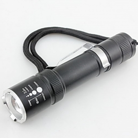 ALONEFIRE CREE XPE-Q5 LED Zoomable Mini Portable Flashlight Torch Lamp 18650 Waterproof Torch For Outdoor Sport - SK38