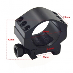 1pc 30mm tactical hunting mounts 21mm Extreme Low Profile Weaver Picatinny Scope Mount Ring - M33