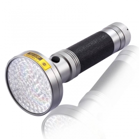 AloneFire Super 100UV LED Light 395-400nm LED UV Flashlight torch for 6xAA battery