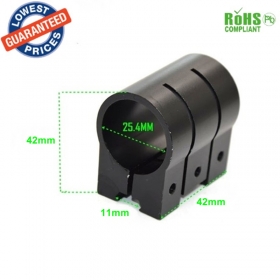 M-22 25.4mm Ring Tactical Laser Scope Sight Weaver Picatinny 11mm Rail Rifle Mounts(1pc)