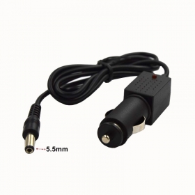 Universal laptop With IC security car charger DC 5.5mm plug power adapter