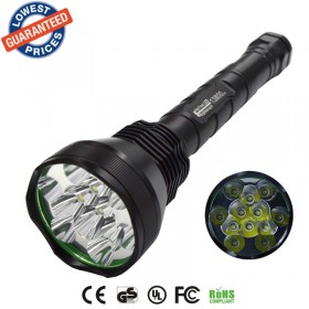 AloneFire HF12 Most Poweful long distance 12T6 13800Lumen brightest cree xml led flashlight